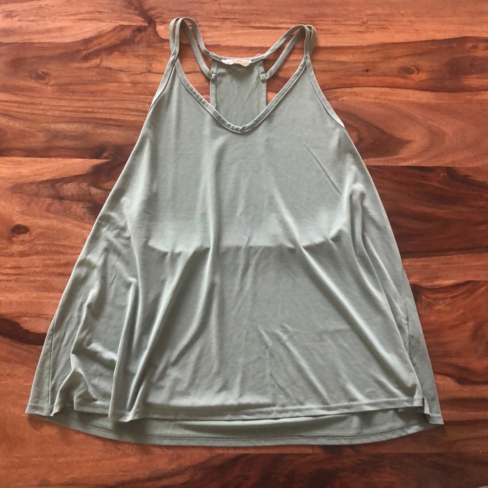 Hummingbird Flowy Tank Top - L